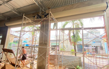 Làm thế nào để đóng mở cửa cuốn khi mất điện