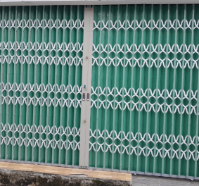 CỬA KÉO ĐÀI LOAN CÓ LÁ MÀU XANH NGỌC - ĐỘ DÀY 7DEM